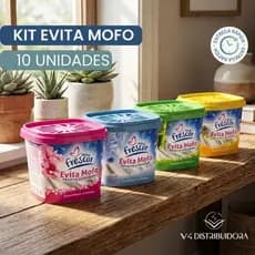 Kit Anti Mofo 10 Unidades 80g Novo Frescor – Desumidificador p/ Armário