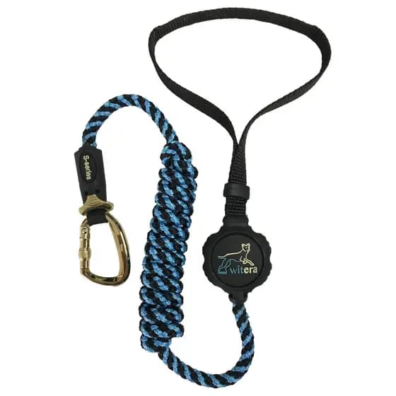 Guia de Corda Para Passeio Super Resistente 1,5 Metros Até 40KG Grande Médio Pequeno Porte Cachorro Pet