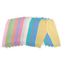 Kit 6 Mijão Calça Bebê em Malha 100% Algodão Alta Qualidade