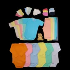 Kit Roupa de bebe  21 peças Enxoval Maternidade Completo Para Bebê Menina e Menino 100% algodão