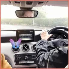 Clipes De Ventilação Do Carro Criativo Borboleta Difusor Aroma Reutilizável Saída Ar Clipe Acessórios Para xurit3br