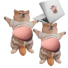 Adesivos De Barriga Macios E Fofos , Animais 3D De Pelúcia , Lindos Diário DIY xurit3br