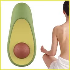Ferramenta De Massagem Facial 10 Modos De Batida Máquina De Levantamento De Pescoço Forma De Abacate Escultura Para Mulh