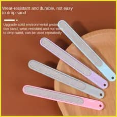 Arquivo De Unhas De Dedo Em Forma De Arco Alça Antiderrapante Portátil Polimento Para Casa Dormitório Viagem Cuidados Di