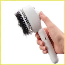 Pente De Massagem Do Couro Cabeludo Auto-Limpeza Óleo Névoa Desembaraçar Recarregável Spray Elétrico Almofada De Ar yush