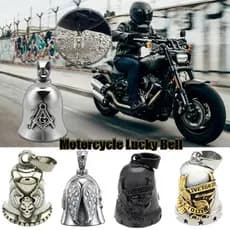 Sino De Equitação Anjo Guardião Motociclista Portátil Acessórios Da Motocicleta Para Motociclistas Bicicleta