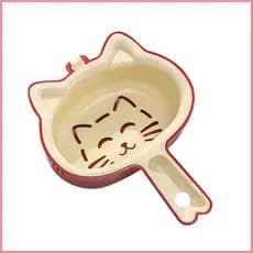 Coador De Cozinha Conjunto Tigela Alça Ergonômica Bonito Em Forma De Gato Tigelas De Drenagem Cesta Para Morangos sehbr