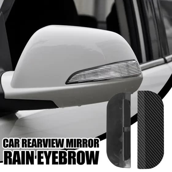 Capa Protetora De Chuva Para Espelho Retrovisor De Carro , À Prova D'água , Fivela , Lateral Fixo , Sobrancelha Krenabr