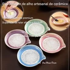 Placa De Grade Cerâmica Artesanal Gradiente Esmalte Ferramenta Cozinha Multifuncional Ralador Alho Prato Para Casa