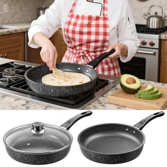 Frigideiras Antiaderentes , Frigideira De Cerâmica , Fogão De Indução , Panelas De Cozinha Antiaderente , Suprimentos ja