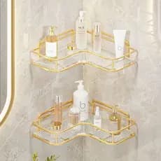porta shampoo prateleira para banheiro suporte para banheiro organizador cantoneira para banheiro sem furo