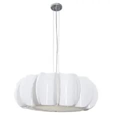 Pendente Atenas Acrílico Redondo Ø74x25cm 4xE27 D&D Iluminação Branco