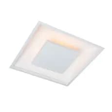 Luminária Embutir Rebatedor Eclipse Alumínio 60x60cm Halopin 8xG9 D&D Iluminação Branco