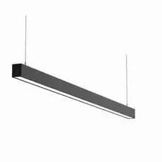 Pendente Perfil 35x35mm Comprimento 180cm 41,4W 3000K 12V D&D Iluminação Preto