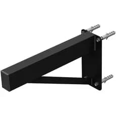 SUPORTE PIA PARAFUSAR BANCADA APARADOR 30 CM Preto