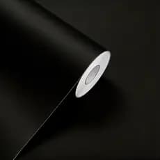 Papel Contact Adesivo 5/10/15/20 Metros Preto Fosco Lavável Promoção