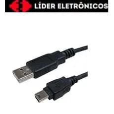 Cabo Usb V3 para USB Plus Cable PC-USB1803 Preto - USB para USB 2.0 1.8 Metros Taxa de transferência de até 480Mbps