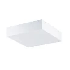 Luminaria Plafon Quadrado Acrilico 40x40 cm Luminária de teto sobrepor