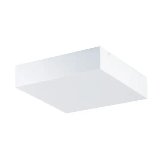 Luminaria Plafon Quadrado Acrilico 35x35 cm Luminária de teto sobrepor