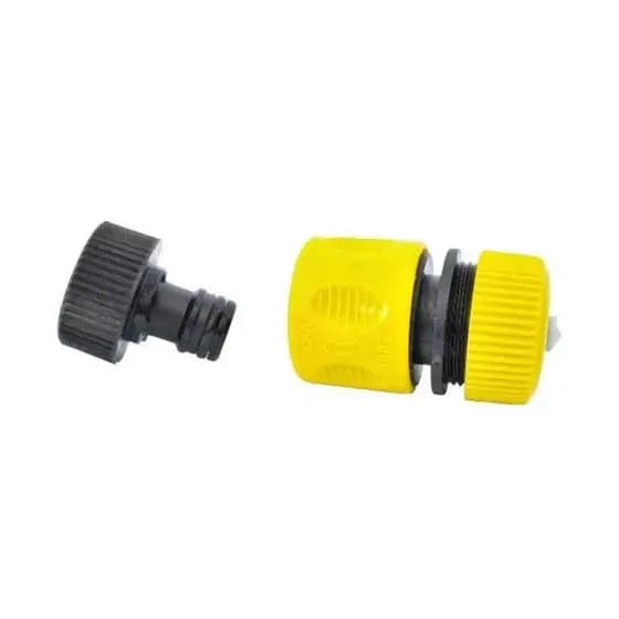 Engate Rápido para Mangueira 1/2 - Aqua Stop + Conector - Lavadoras de Alta Pressão
