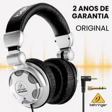 Fone de Ouvido Com Fio Fone de Ouvido Behringer HPX2000 Headphone Fone de Ouvido Profissional