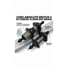 CUBO ABSOLUTE BRUTUS DJ DIANT/TRAS BARULHENTO 36F PRETO CUBO ABSOLUTE BRUTUS DJ DIANT/TRAS BARULHENTO 36F