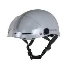 Capacete Coquinho E-bike Bike Elétrica Patinete Scooter Rava Cinza L (58-62cm)