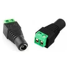 Kit 10 Conector P4 FEMEA/ P4 MACHO (macho) Para Cftv