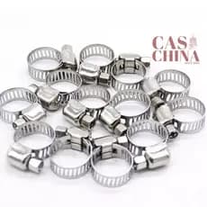 Kit Abraçadeira Rosca S/ Fim 3/4 Polegada 13 a 19 mm Mangueira Gás Água 8mm Atacado Jardim Automóvel