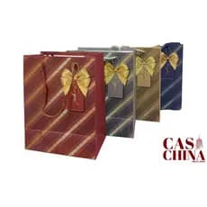 Sacola bolsa de presente 15x10x23 cores sortidas para festas