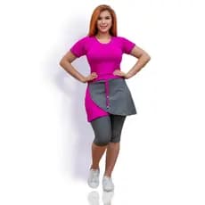 Short-Saia, T-shirt- Moda fitness evangélica