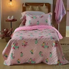 Cobre Leito com Porta Travesseiro Casual Kids Solteiro - Appel