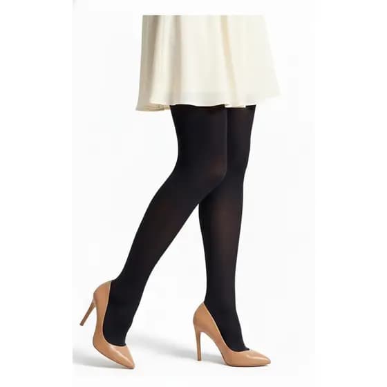 Meia Calça Selene Fio 40 looks de inverno e meia estação