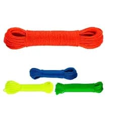 Corda de Varal Nylon 10 metros 3mm para áreas de serviços