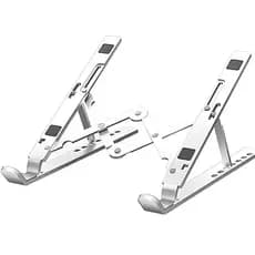 Suporte De Alumínio Ajustável/Regulável Para Notebook, Tablet E Macbook Escritório