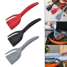 Espatula De Nylon Multiuso Com Pegador Para Ovos Bife Panqueca Tapioca