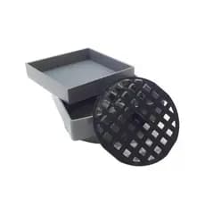 Ralo 10x10 Oculto Invisível diferentes para casa Zero Piso Porcelanato
