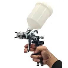 Pistola de Pintura HVLP Profissional Golfield H-827A 1.4mm Copo 600ml