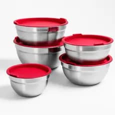 Kit Tigela Bowl para Alimentos Cozinha Louça Inox Utensílios Doméstico
