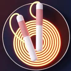 Transparente fibra óptica LED luminosa pulando corda adulto e equipamento de fitness infantil