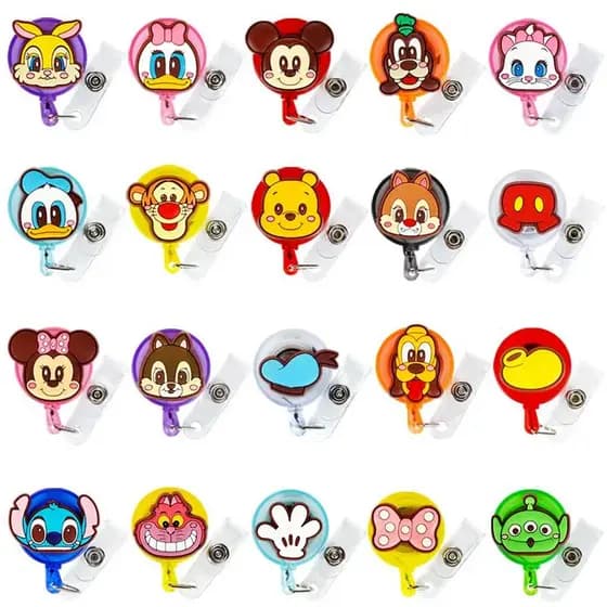 Entre Em Contato Agora Porta-Cartões De Visita Fofo Identificação Da disney winnie the pooh Retrátil