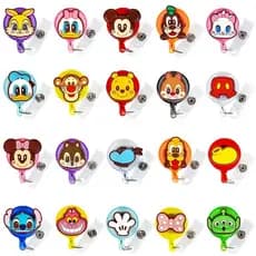 Entre Em Contato Agora Porta-Cartões De Visita Fofo Identificação Da disney winnie the pooh Retrátil