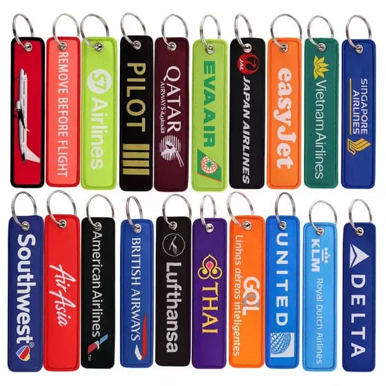 Chaveiros Bordados De Aviação , De Aeronaves De Motocicleta , Carros , Acessórios De cosplay , Decoração De Piloto , Pre