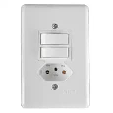 Interruptor Duplo Simples Tomada 20amp Conjunto 20211