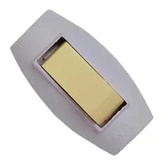 Interruptor Meio Cordao Cinza Ilumi1649