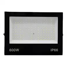 Refletor Led 600W 6500K Bivolt IP66 Prova Dagua Alta Potencia Area Externa