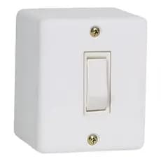Interruptor Paralelo Branco Sobrepor 6322