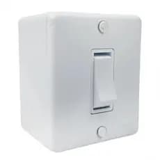 Interruptor Simples Branco Sobrepor 6317