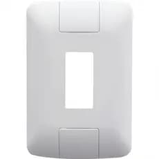 Placa 4x2 1 Posto Vertical Tomada Interruptor Aria