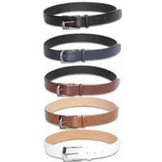 Cinto Masculino Chardri 100% Couro Legítimo – Fivela Ônix (3,5 cm)